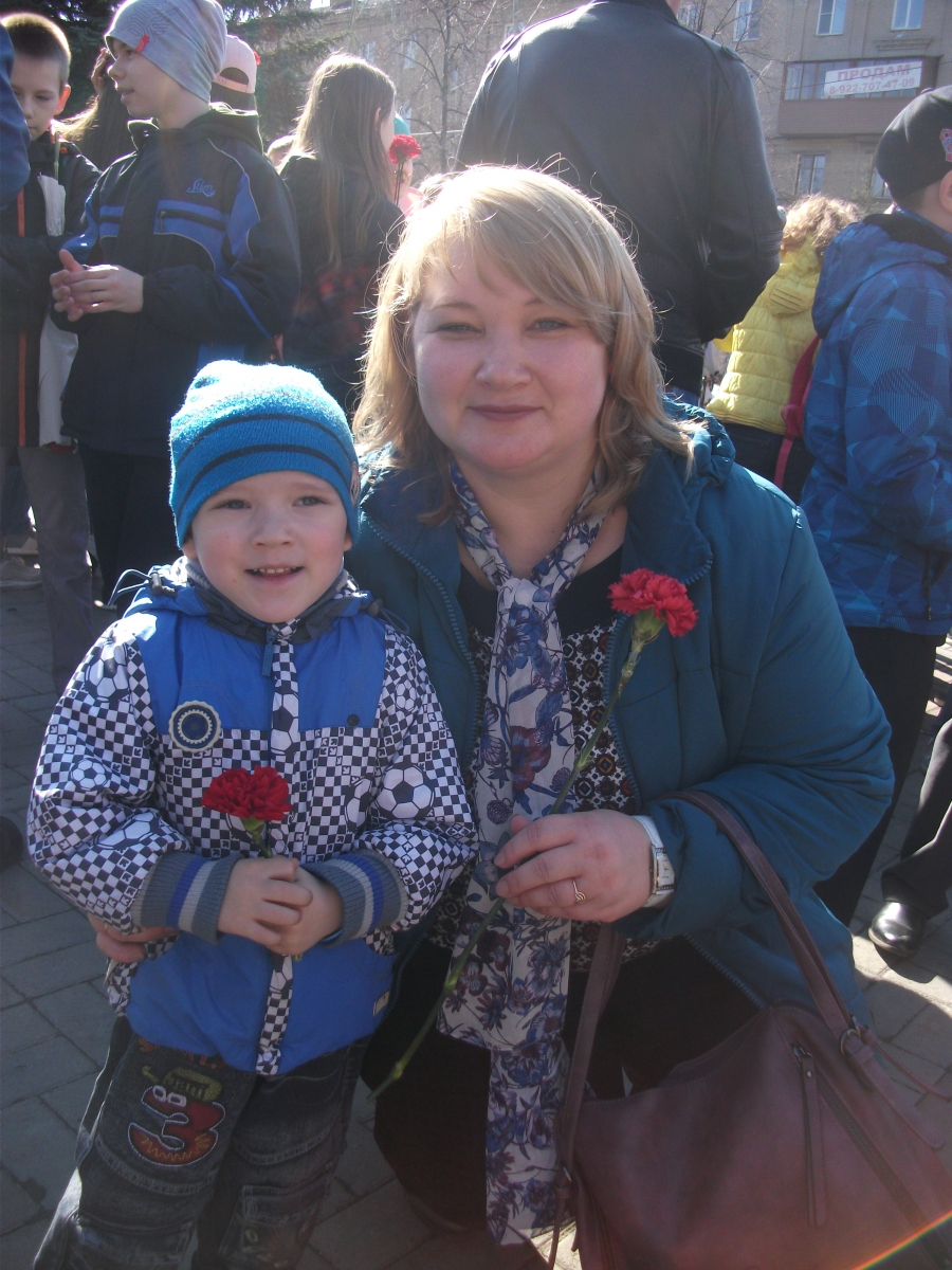 Светлана Викторовна с сыном